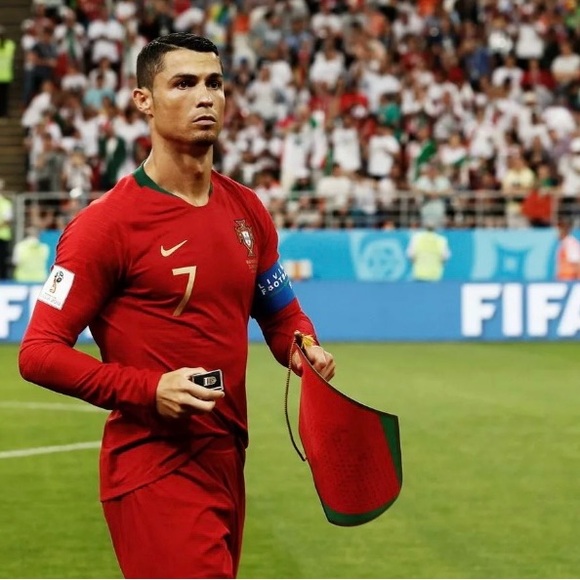 NIKE CRISTIANO RONALDO PORTUGAL HOME JERSEY FIFA WORLD CUP 2018 CR#7 NWT - Picture 8 of 15